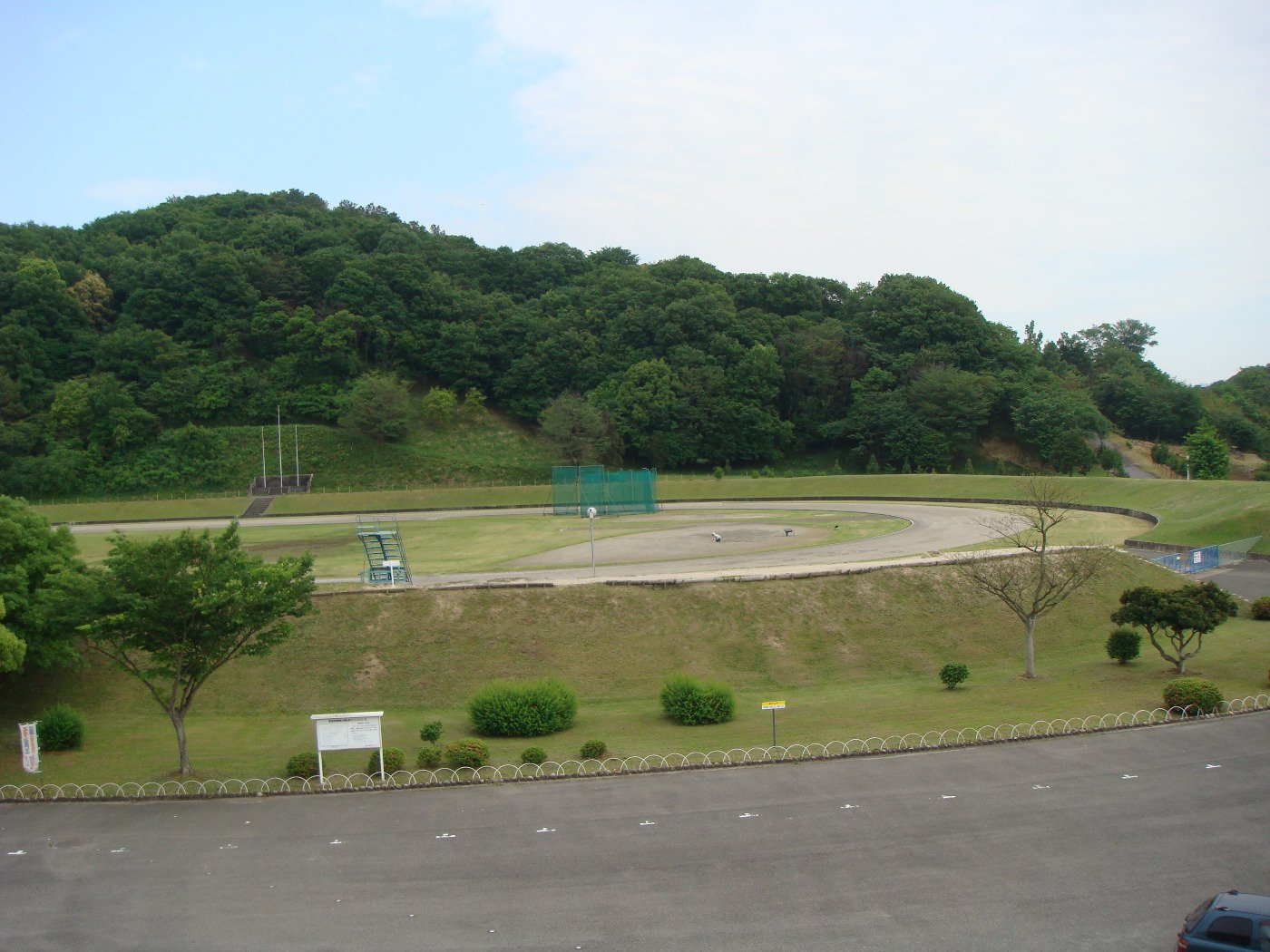 県営グラウンド時代の陸上競技場