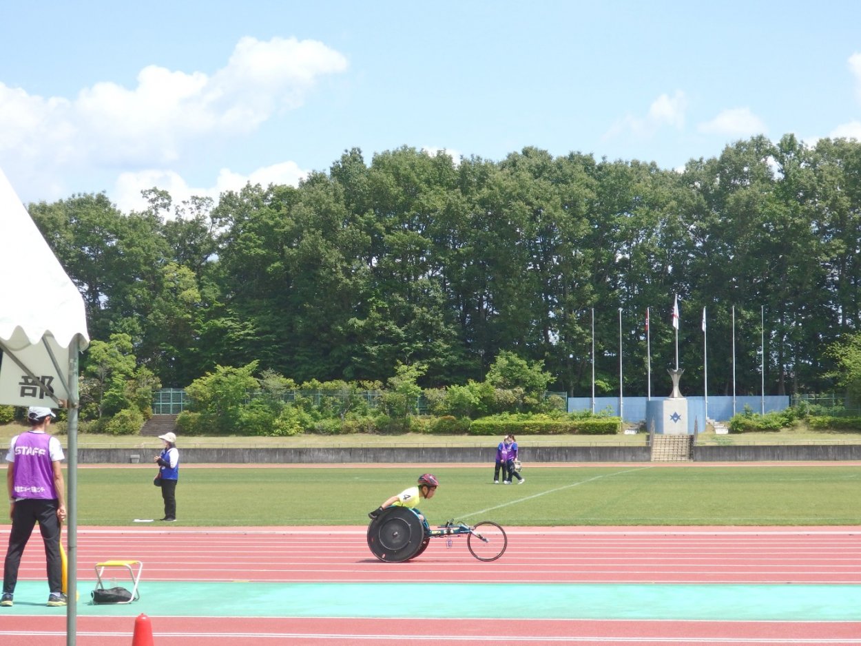 昨年の愛知県障害者スポーツ大会の写真です。
