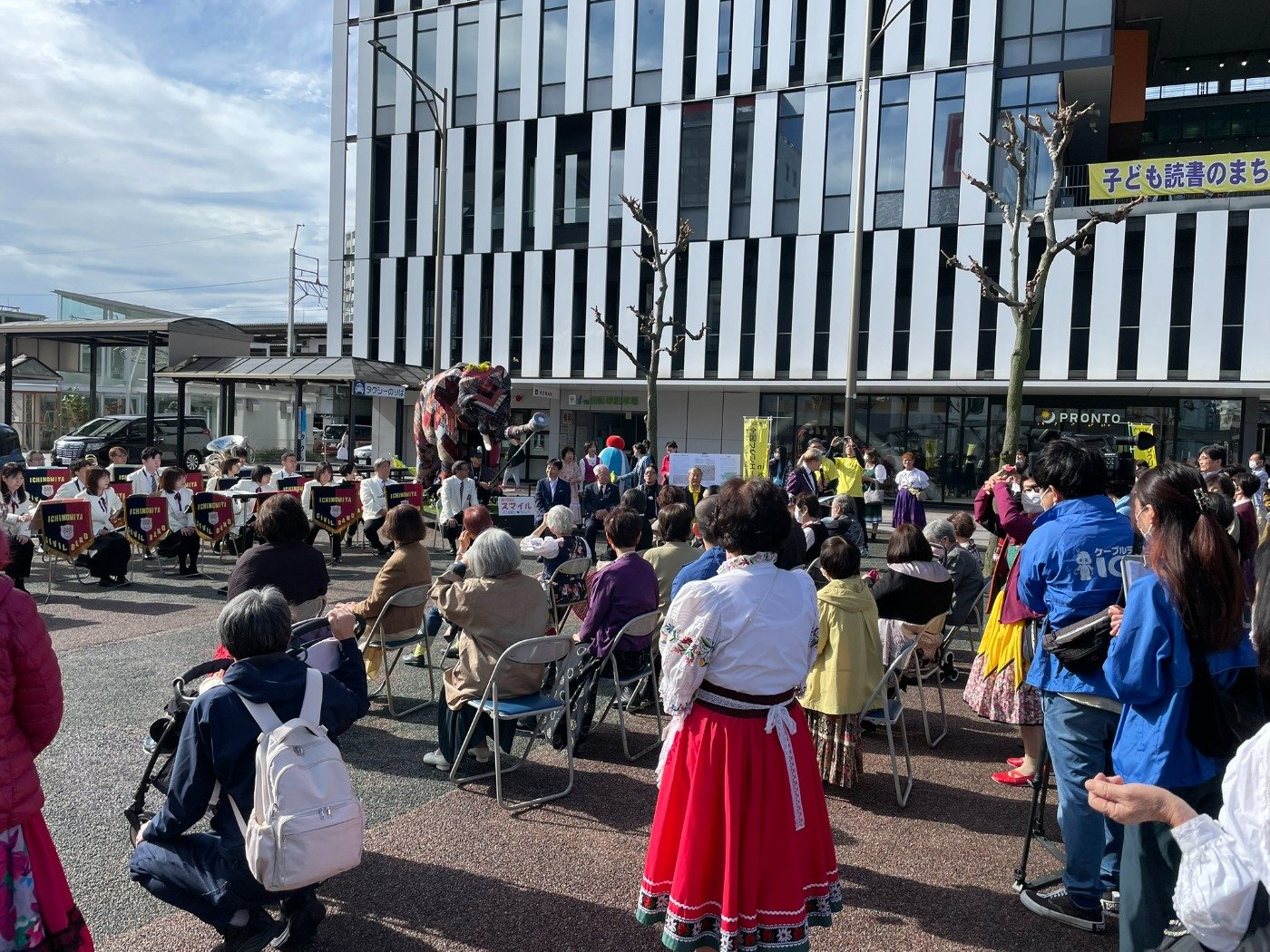 体験ひろばの様子