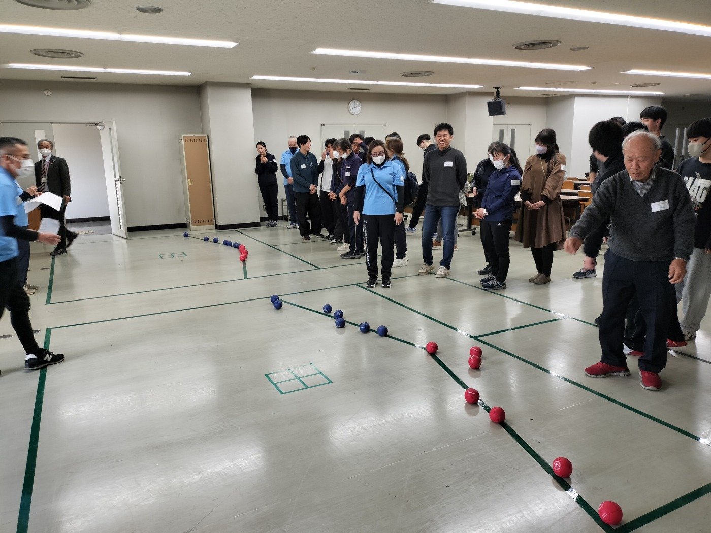 レクリエーションボッチャ体験写真