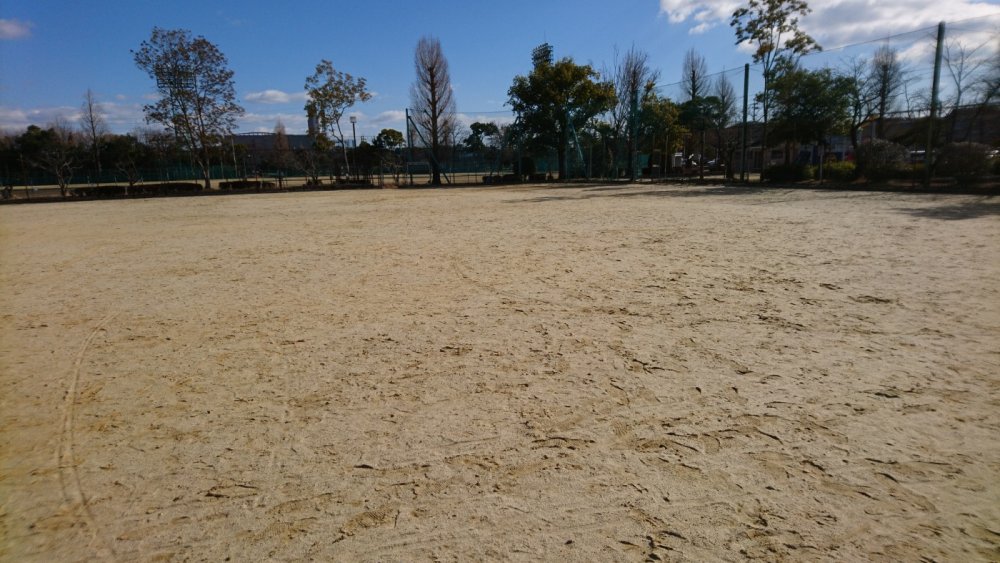 奥町公園ソフトボール場東面