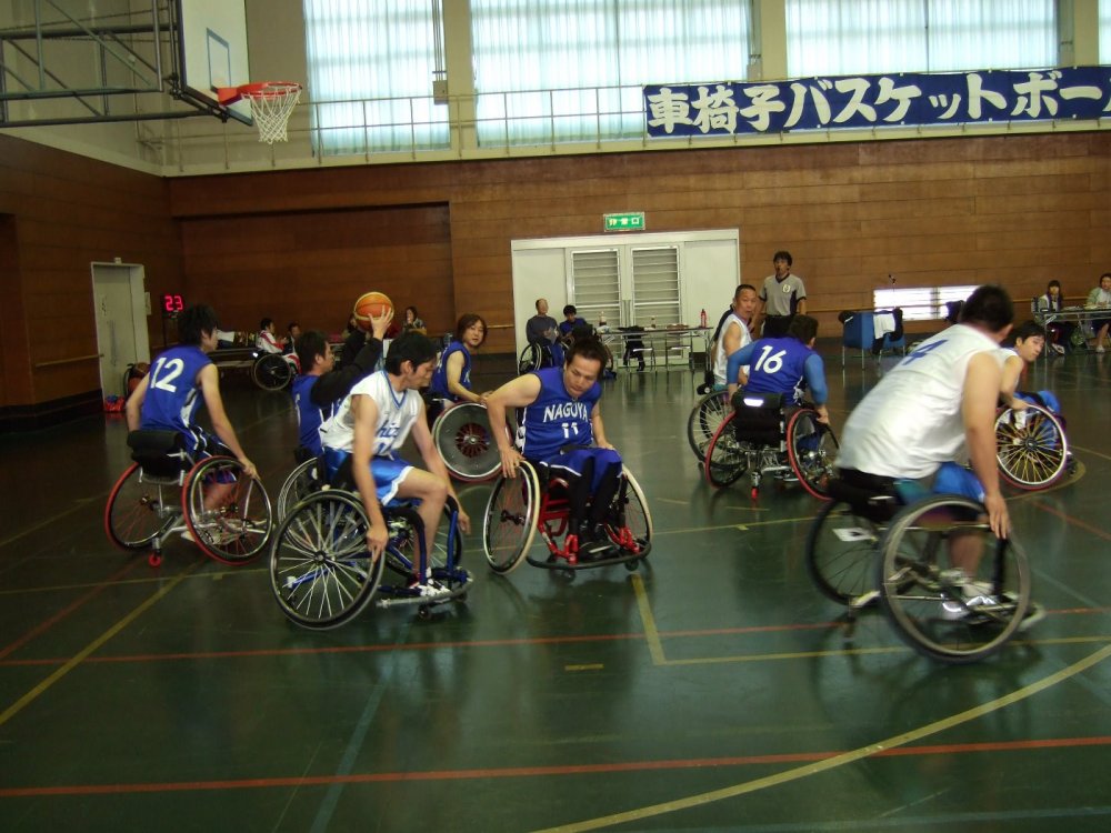 車椅子バスケットボール大会