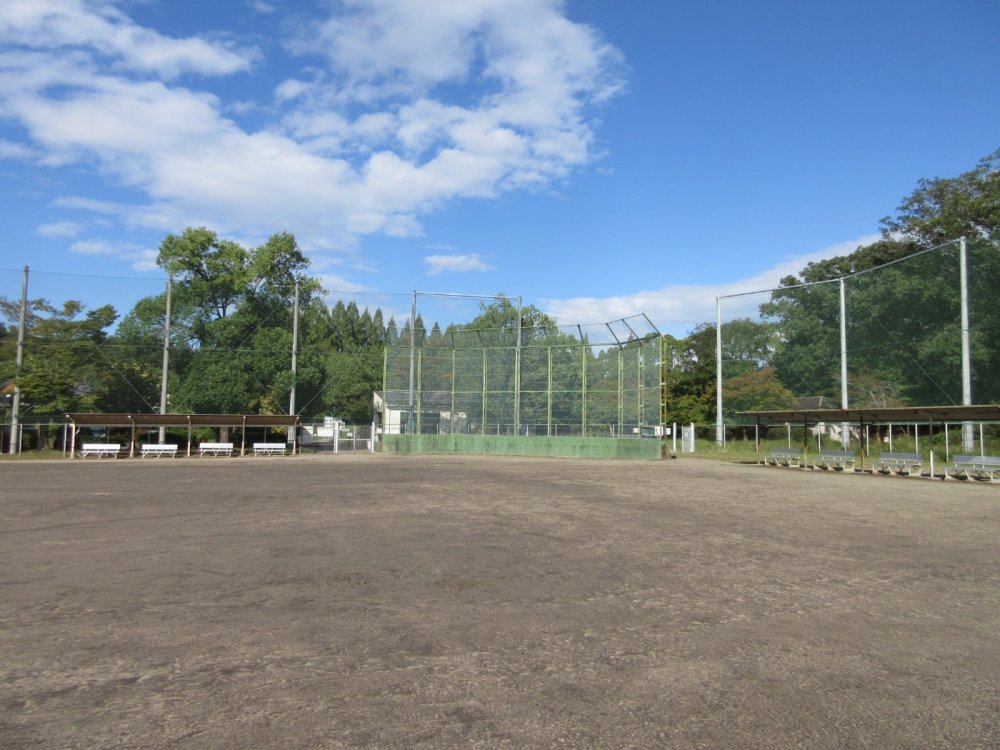 東園野球場　ピッチャーマウンドより