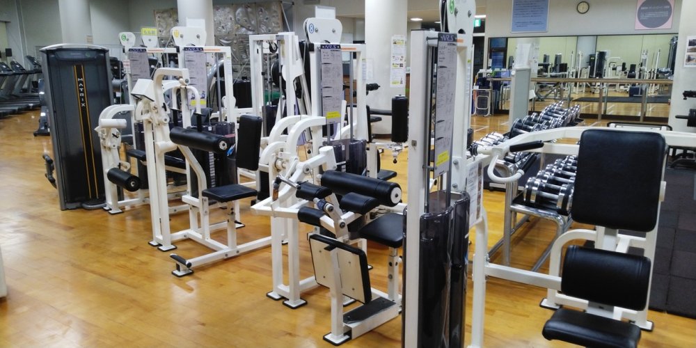 千種スポーツセンタートレーニング室筋トレエリア2