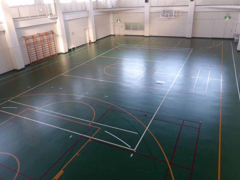 多目的体育室の写真です。